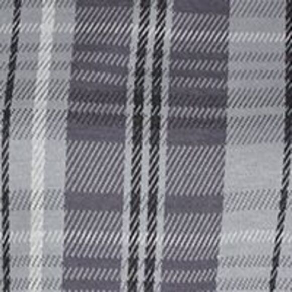 CALVIN KLEIN Womens Gray Unlined Pullover Plaid 3/4 Sleeve Short Shift Dress 14 - Picture 4 of 5